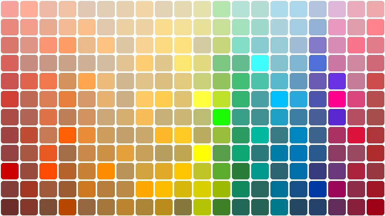 List of Colors
