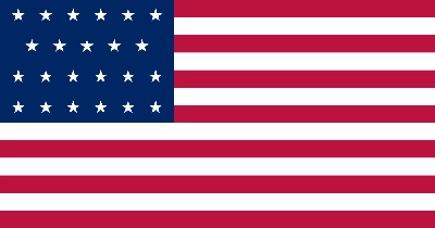 The 23-star flag